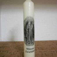 Zwiefalten Münster - Zierkerze Madonna -Siebdruck- 160x28mm
