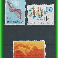 UNO New York MiNr. 245 - 247 , postfrisch (4534)