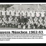 FC Bayern München Mannschaftskarte 196263 kaufen bei Hood.de