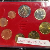 L : Luxemburg Eurosatz Kursmünzensatz alle 8 Münzen 2010