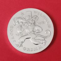 20 DDR Mark Silber Münze Grimm Brüder von 1986