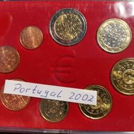 P : Portugal Eurosatz Kursmünzensatz alle 8 Münzen 2002