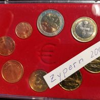CY : Zypern Eurosatz Kursmünzensatz alle 8 Münzen 2008