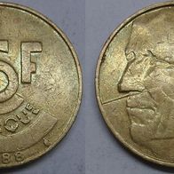 Belgien 5 Franc 1988 "Belgique" ## Be3