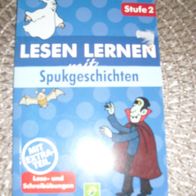 Lesenlernen mit Spukgeschichten Halloween Stufe 2