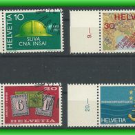 Schweiz MiNr. 887 - 890 gestempelt (4559)