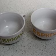2 Expressotassen Tassen für Expresso
