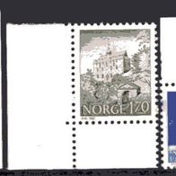 Norwegen 1981 Freimarken: Bauwerke MiNr. 831 - 833 postfrisch Eckrand