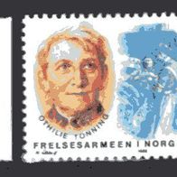 Norwegen 1988 100 Jahre Heilsarmee in Norwegen MiNr. 988 - 989 postfrisch
