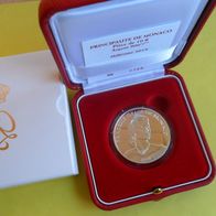 Monaco 2019 10 Euro PP Silbermünze Grace Kelly 90. Geburtstag