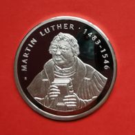 20 DDR Mark 999 Silber Münze Martin Luther von 1983, Copy 2003