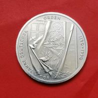 10 DM ark 800 Jahre Deutscher Orden von 1990, Prägestätte J, 625er Silber