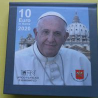 Vatikan 2020 10 Euro Gedenkmünze Michelangelo mit Etui