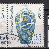 DDR 1982 Meissener Porzellan (II) W Zd 522 gestempelt -1-