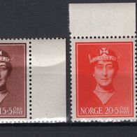 Norwegen 1939 Hilfsfonds Königin Maud für Kinder MiNr. 203 - 206 postfrisch -2-