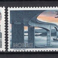 Norwegen 1988 Europa: Transport- und Kommunikationsmittel MiNr. 996 - 997 postfrisch1