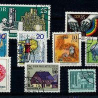 3466 - DDR Briefmarken Michel Nr 2022,2031,2034,2046,2047, usw siehe Text gest1975