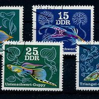 3468 - DDR Briefmarken Michel Nr 2176,2177,2179,2180 gest Jahrg.1976