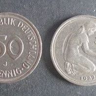 Münze Bundesrepublik Deutschland ( BRD ): 50 Pfennig 1982 - J