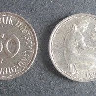 Münze Bundesrepublik Deutschland ( BRD ): 50 Pfennig 1989 - J