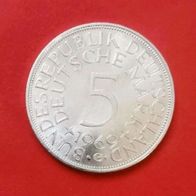 5 DMark Silberadler - Heiermann 1969 G Münze in 625er Silber