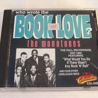 The Monotones / Who Wrote The Book Of Love?, CD - Collectables Records 1992