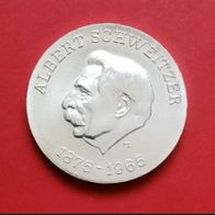 10 DDR Mark Silber Münze Albert Schweitzer von 1975