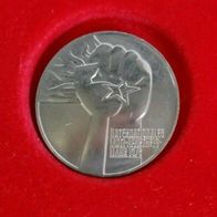 5 DDR Mark Münze Anti-Apartheid-Jahr von 1978