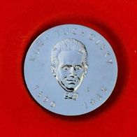 5 DDR Mark letzte geprägte Münze Kurt Tucholsky von 1990