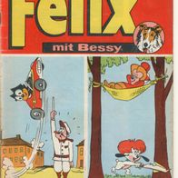 Felix Bd. 330 (mit Bessy) : Felix im Feuerstuhl - 60er J. - Bastei