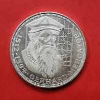 5 DMark Gerhard Mercator von 1969, Prägestätte F in 625er Silber