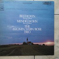 Istomin - Stern - Rose Trio - Beethoven & Mendelssohn Trios LP Canada 1967