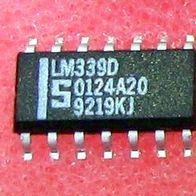 Signetics IC LM339D Quad Differential Voltage Comparator 14 pins -NOS- Menge wählbar