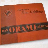 Sammelbilderalbum * Zigarettenbilderalbum - Das Orami-Album * Film-Lieblinge komplett