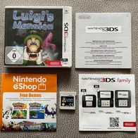 Nintendo 3DS - Luigis Mansion - Teil 1 + OVP - Sehr SELTEN - PAL Version