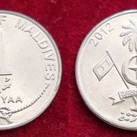 15712(4) 1 Rufiyaa (Malediven) 2012 in vz ................. * * * Berlin-coins * * *
