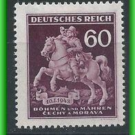 Böhmen und Mähren MiNr. 113, ungebraucht (3683/ b T)