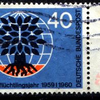 Deutschland Michel-Nr. 327 Bogenrand gestempelt