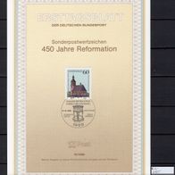 Berlin 1989 450. Jahrestag der Reformation in Brandenburg MiNr. 855 ETB 16/1989 ESST