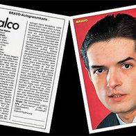 Falco (Bravo-Autogrammkarte)