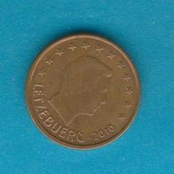 Luxemburg 5 Cent 2010