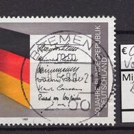 BRD / Bund 1989 40 Jahre Bundesrepublik Deutschland MiNr. 1421 Vollstempel -3-