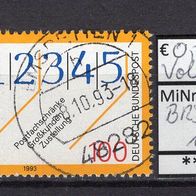 BRD / Bund 1993 Neue Postleitzahlen MiNr. 1659 Vollstempel