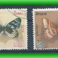 Nepal MiNr. 304 - 307, komplett gestempelt (2899 / b)