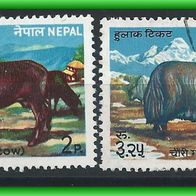 Nepal MiNr. 291 - 292, komplett gestempelt (2901 / b)