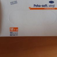 Einmalhandschuhe Hartmann 3 x Peha Soft Vinyl Größe M unsteril, 300 Stück