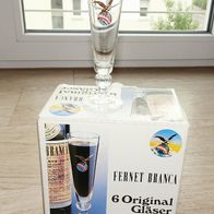Fernet Branca Milano Gläser, Vintage