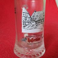 Hasseröder Bierglas Henkelkrug Motiv 3 Wernigerode Schiefes Haus (18)