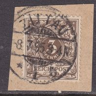 Deutsches Reich  45b o auf Briefstück #048282