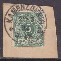 Deutsches Reich  46b o auf Briefstück #048299